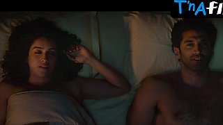 Sanya Malhotra Knockers, Lingerie Sequence in Ludo