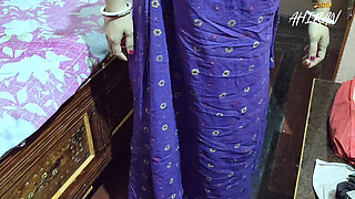 Indian Desi Boy and Girl Forplay in Her Bedroom