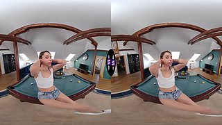 Pool Table Turns Into Pleasure Zone For Naughty Elena Vedem - TeenMegaWorld