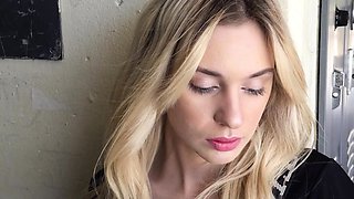 After school hardcore activities for lusty blonde teen