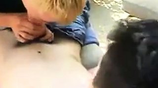 Big-Cock Amateur Studs Give Nice Blowjob