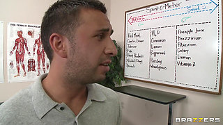 Doctors Adventures - Keiran Wants His Sperm to Taste Magical, so His Lady Friend Will Finally Swallow His Load