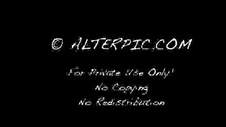 Fetish latex fucking in garage