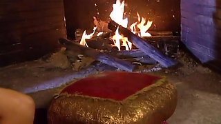 Blonde Babes Kissing Tits and Teasing Cock