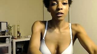 Hot Black Maid Does Some Webcam Black and Ebony