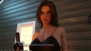 Dinner with Isabella in the animated world of LoveSkySan69
