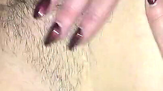 MILF with Hairy Pussy Rides Cock Hard!
