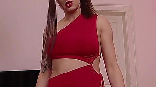 Please Help Me with a Decision - Underwear or No Underwear with This Hot Dress