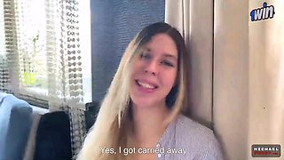 Milfetta sucks long hard dick