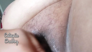 BBW Very Creamy Pussy Play