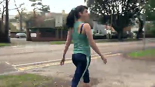 Suzie comes home from a walk to strip naked - WeAreHairy