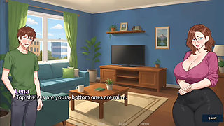 Cunnilingus While Cleaning - Gameplay