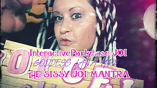 AUDIO ONLY - Interactive pantyhose JOI the sissy JOI mantra