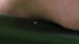 On the Bicycle Bouncing Boobs and Rubbing My Big Clit with Fun