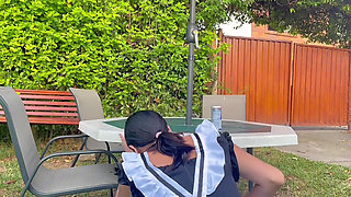 The Housemaid Wants to Suck the Boss's Cock - Jeniferplay XXX Porn