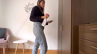 Scarlettandc Licking Wet Tight Pussy Makes Her Scream Orgasm - Amateur Lesbian Teen Latina Homemade Sex