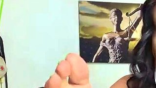 Asian Lesbos w Foot Fetish