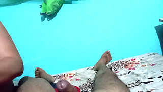 Very beautiful girl having blowjob with her boyfriend.