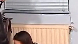 Bound Mature Brunette MILF Teased with Nipple Clamps