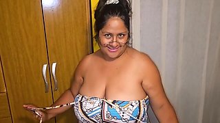 Happy After Swallowing Her Neighbours Semen