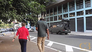 Imagine Fucking Grandmother in an Old Mobile Home in the Middle of the City.