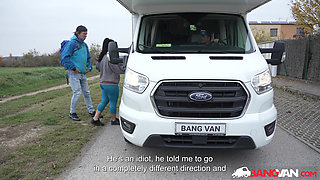 Busty Rv Driver Jennifer Mendez Rescues Lost Hikers and Gets Rewarded