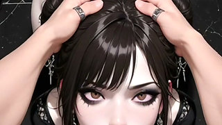 Hentai anime - I give my neighbor's ass because of how hot and ecstatic I am