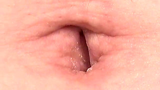 Deep Navel Dirt and Cotton Cleaning - Akane Kamio’s Secret Habit