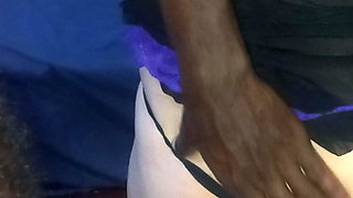 My neighbor invites me to when her husband works