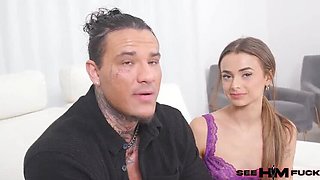 Gemini Jay and Nikki Nicole First Time Hardcore Scene - Blowjob, Doggy Style, Rimming, and Big Cock Fucking