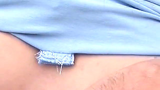 Sindy Masturbates Outdoors