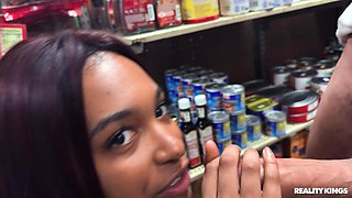 Crazy College GFs in Store: College Vacation Ends with Public Interracial Sex - Addis Fouche