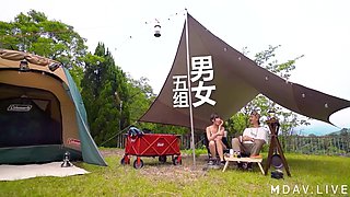 Mo Xi Ci And Su Nian Jin In Mtvq19- Wild Exposure First Day5 / Indulge In A Fierce Camping Battle To Vent Your Desires!
