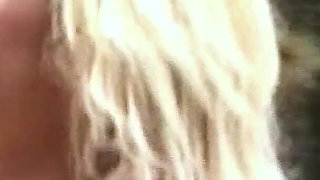 Blonde Milf Summer meets young black huge cock to fuck and gets cumshot