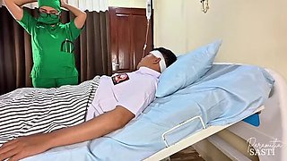 Perverted Doctor Gets Creampie From MILF Patient Dimas in Fake Hospital POV