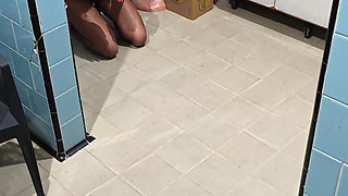 Submissive Eating Treats and Barking