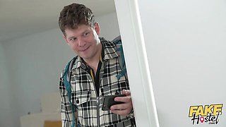 Attractive hustler - college action - Fake Hostel