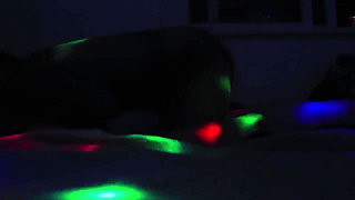 Romantic Couple Almost Break Bed and Camera in Sex Party