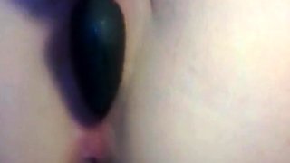 Anal Plug Orgasm - Amateur Girl's Homemade Video