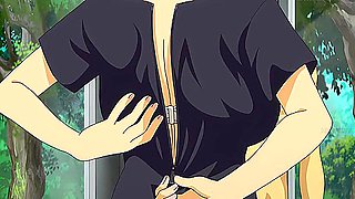 Car Toon - Couple Have Sex In A Roadside Phone Booth ( Hentai )