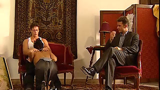 DP with a Busty Brunette