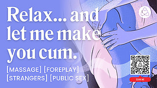 ASMR Audio Porn: Massage Turns Into Happy Ending - Finger Play & Oral Sex with a Stranger - Erotic Audio Story