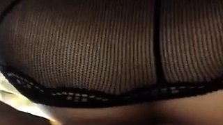 Mature European Brunette's Amateur Anal Orgasm