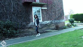 The Inked Asian College Babe Meets A Horny Stud