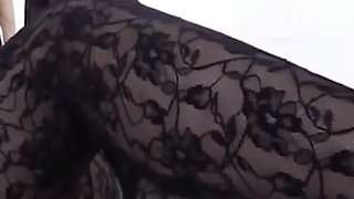 Seductive Patterned Pantyhose Legs 6 - Hibiki Otsuki - Ep2