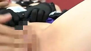 Real Cosplayer - Fate/grand Order's Mash Kyrielight Maid Cosplay, POV Debut with Busty H-cup Beauty