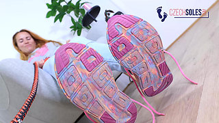 You're Leash Slave for MILF's Sneakers and Dirty Socks