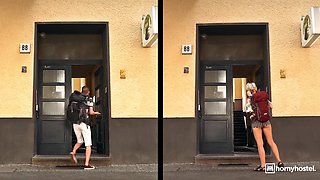 Passionate blonde shares european reverse cowgirl hardcore cumshot