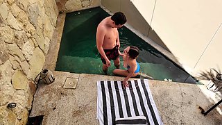 Busty amateur czech brunette strips on cam