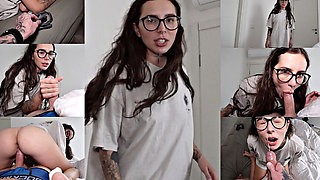 I Stole My Stepsister's Panties, and It Ended with an Intense Facial